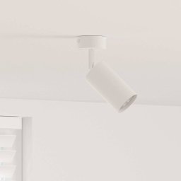 Spot de tavan cu lumina reflectoarelor Alb 6 x 6 x 16 cm Metal GartenMobel Dekor