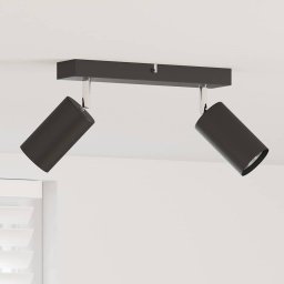 Spot de tavan Negru 26 x 5,5 x 16,5 cm Metal GartenMobel Dekor
