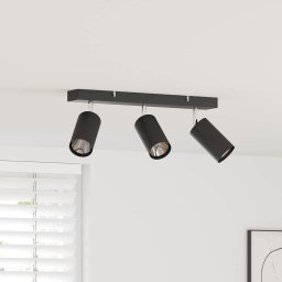 Spot de tavan Negru 38 x 5,5 x 16,5 cm Metal GartenMobel Dekor