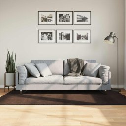 Covoare de zona HUARTE Maro 170 x 120 cm Poliester GartenMobel Dekor