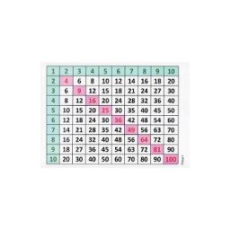 Matematica. Tabla înmulțirii de la 1 la 10 cu planșe - Paulina Popa, Plorica Bercea
