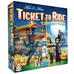 Ticket to Ride: Trenul Fantomă joc de societate - în limba maghiară