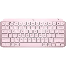 Tastatura MX Keys Mini, White LED, Bluetooth, Layout US, Rose