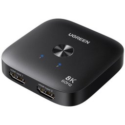 Switch 8K 60Hz Ultra HD 2in1 HDMI switch - black