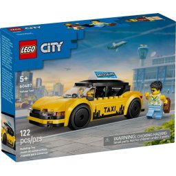 LEGO® City 60487 - Taxi galben