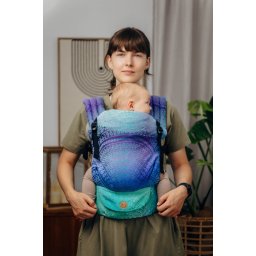 LennyLight - marsupiu ergonomic, Peacocks Tail Fantasy