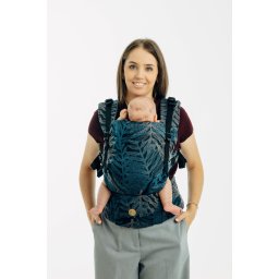 LennyUpgrade Pro - Rainforest Nocturnal, Marsupiu ergonomic (bumbac+tencel)
