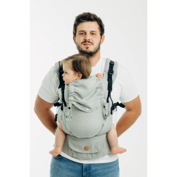 LennyUpgrade Pro - Herringbone Grey, Marsupiu ergonomic