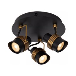 Spot Lucide 34944/13/30 TUNDRAN 3xGU10/5W/230V negru
