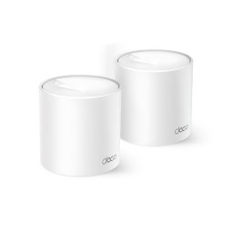 TP-Link - Deco X10 — set de 2 unități, sistem mesh Wi‑Fi 6 pentru întreaga casă