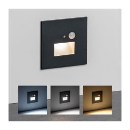 Aplica pentru scări cu senzor de mișcare LED/1,5W/230V 3000/4000/6000K antracit