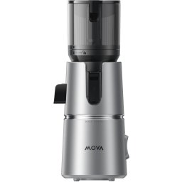 RESIGILAT Storcator MOVA SJ10 Slow Juicer cu sistem de presare a fructelor, 200W, Argintiu