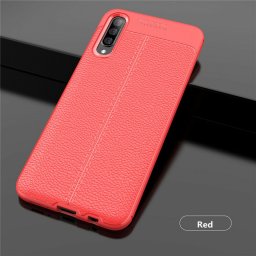 Husa Samsung Galaxy A50 A50s A30s Rosie din TPU cu Design de Tip Piele