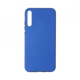 Husa Samsung Galaxy A10 - 360 Fully cu Spate din Policarbonat si Folie din Silicon - Albastru
