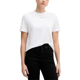 CALVIN KLEIN T-Shirt Ss 20S Classic Logo LV147C857G YAA bright white