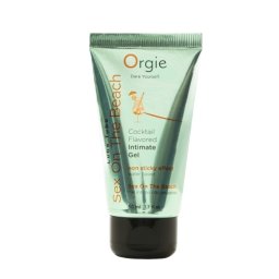 Orgie Tub de Lubrifiant cu Aroma si Miros de Cocktail Sex On The Beach Gel Intim pe Baza de Apa 50 ml