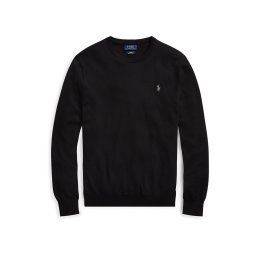 Polo Ralph Lauren Pulover negru / argintiu