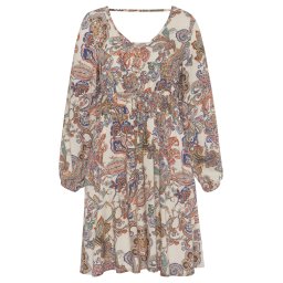 VIVANCE Rochie de vară bej / crem / albastru deschis / verde jad