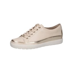 CAPRICE Sneaker low 'Ties' crem / auriu