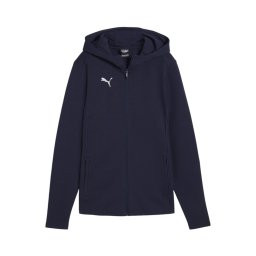 PUMA Bluză cu fermoar sport 'Team Final' albastru noapte