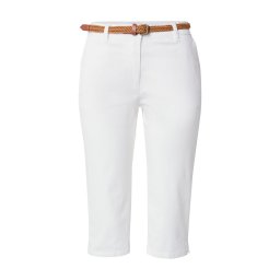 JDY Pantaloni eleganți 'JDYChicago' maro coniac / alb