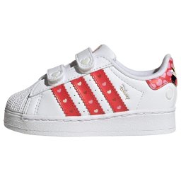 ADIDAS ORIGINALS Sneaker 'Adidas Disney Superstar' roz / roșu intens / alb