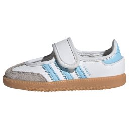 ADIDAS ORIGINALS Sneaker 'Samba' azuriu / pământiu / alb