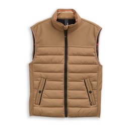 TOM TAILOR Vestă maro mokka