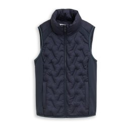 TOM TAILOR Vestă albastru închis