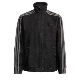 ADIDAS ORIGINALS Geacă de primăvară-toamnă 'Firebird' gri / negru denim