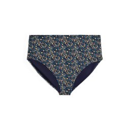 Swim by Zizzi Slip costum de baie bleumarin / galben / verde