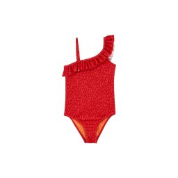 WE Fashion Costum de baie întreg roșu / roșu intens