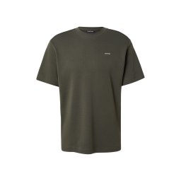 G-STAR Tricou 'True Regular T-Shirt' gri grafit / alb