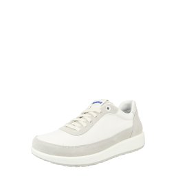 BIRKENSTOCK Sneaker low 'Honnef City' albastru / gri deschis / alb