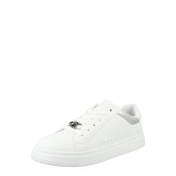 Calvin Klein Jeans Sneaker 'MANHATTAN' gri deschis / alb