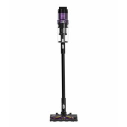 Aspirator vertical 350w 3 viteze Sistem filtrare multiciclonic Motor BLDC Perie anti-tangle Display led cu indicatori mod aspirare Status acumulator Filtru hepa Negru