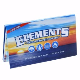 Elements Blue Foite Double din orez Single Wide 70mm x100