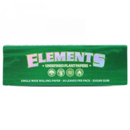 Foite verzi Elements Green canepa nealbita Single Wide 70mm x50