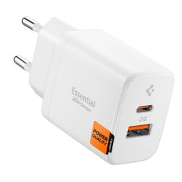 Incarcator de Priza, USB, Type-C, 20W, Fast Charging, Quantum Boost - Spigen Essential (EE202EU) - White