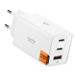 SPIGEN EE673EU ESSENTIAL 3-PORT NETWORK CHARGER 67W WHITE