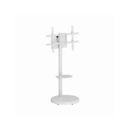GEMBIRD TVS-86TR-01-W TV stand de podea 37"-86” alb