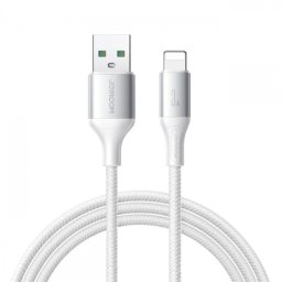 Cablu Date si Incarcare USB-A - Lightning Joyroom S-A28 Flash, 18W, 2m, Alb