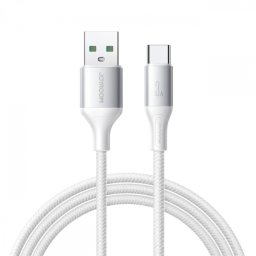 Cablu Date si Incarcare USB-A - USB-C Joyroom S-A28 Flash, 30W, 2m, Alb