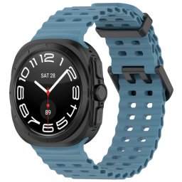 Curea Techsuit W062 pentru Samsung Galaxy Watch Ultra Series, Turcoaz