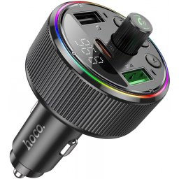 Modulator FM Bluetooth HOCO E82, 2 x USB-A - 1 x USB-C