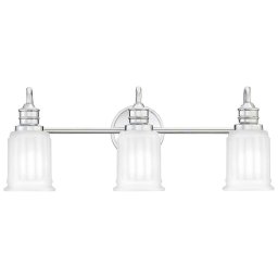 Quoizel QZ-SWELL3-PC-BATH-LED Aplica de perete pentru baie SWELL 3xG9/3W/230V IP44 crom