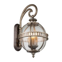 Kichler KL-HALLERON-2M-BU - Aplica de perete pentru exterior HALLERON, 3xE14/40W/230V, IP44