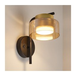 Aplica de perete Brilagi AURA LUX 1xGX53/30W/230V neagră/aurie