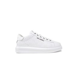 KARL LAGERFELD M Sneakers Kapri Mens Monogram Emboss Lo KL52549K 01w-white lthr / mono