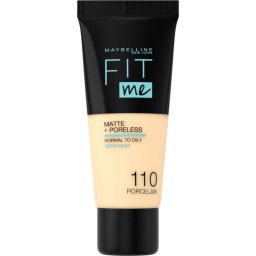 Maybelline FIT ME MATTE Foundation 110 PORCEL 1 bucata
